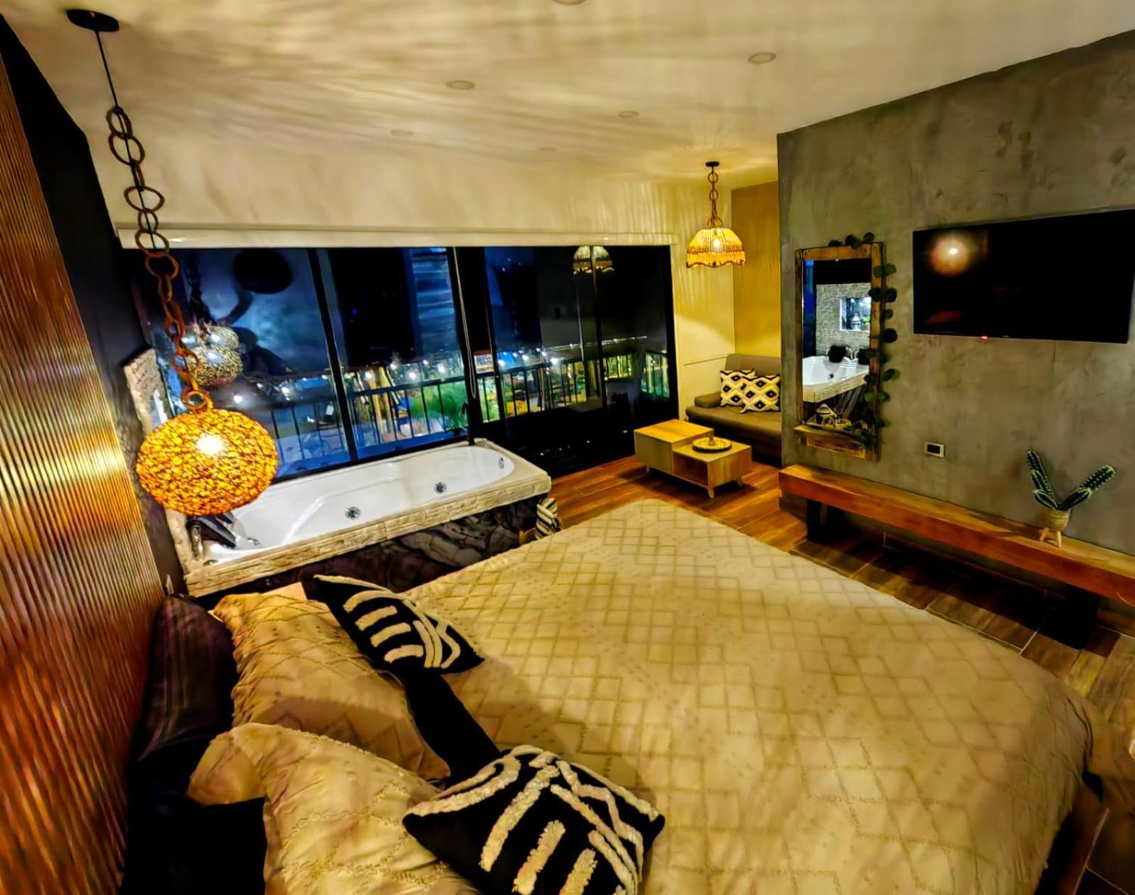 Habitacion Deluxe 2 Con Jacuzzi A 20 Mt Del Parque Salento Kültér fotó